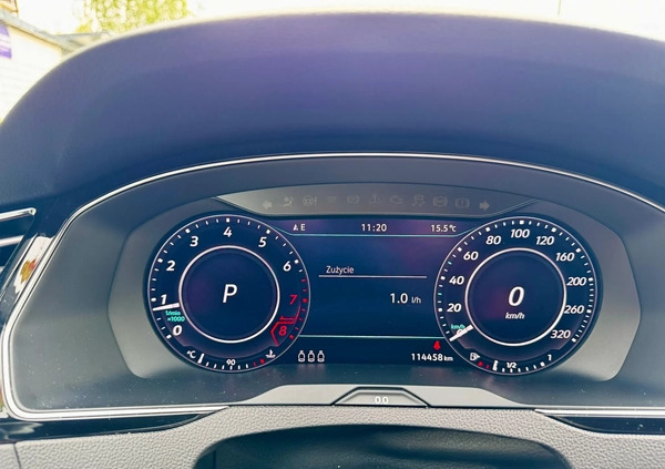 Volkswagen Arteon cena 110000 przebieg: 114000, rok produkcji 2018 z Toruń małe 121